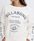 BILLABONG/BG014003 トレーナー スウェット クロップド丈 ショート丈 2WAY BOAT NECK CREW ビラボン レディース ムラサキスポーツ