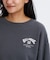 BILLABONG/BG014007 トレーナー スウェット 裏起毛 APPLIQUE LOOSE CREW ビラボン レディース ムラサキスポーツ