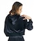 DC/LZH264310 ジップアップ パーカー 6 WS VELOUR SHORT ZH ベロア セットアップ対応 ディーシー レディース ムラサキスポーツ