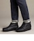 CLARKS (ｸﾗｰｸｽ) - WALLABEE BOOT GTX (ﾒﾝｽﾞ ﾜﾗﾋﾞｰﾌﾞｰﾂ ｺﾞｱﾃｯｸｽ) Black Leather   ※アイテム説明より【サイズ選びの注意点】を必ずご確認下さい