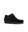 CLARKS (ｸﾗｰｸｽ) - WALLABEE. (ﾒﾝｽﾞ ﾜﾗﾋﾞｰ) Black Suede   ※アイテム説明より【サイズ選びの注意点】を必ずご確認下さい