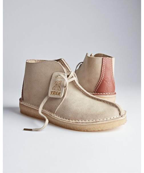 CLARKS (ｸﾗｰｸｽ)   Trek Hi 50 Sand Suede