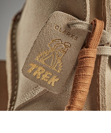 CLARKS (ｸﾗｰｸｽ)   Trek Hi 50 Sand Suede