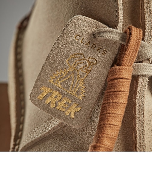 CLARKS (ｸﾗｰｸｽ)   Trek Hi 50 Sand Suede