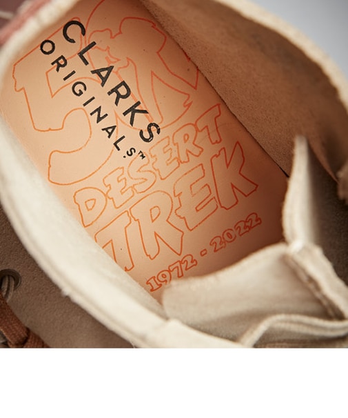 CLARKS (ｸﾗｰｸｽ)   Trek Hi 50 Sand Suede