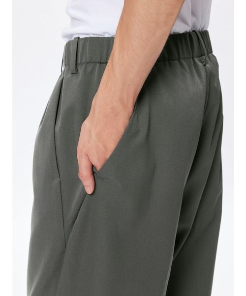 パンツ Goldwin One Tuck Wool Pants GL73177 3540100002731_MALLDEFAULT_d000