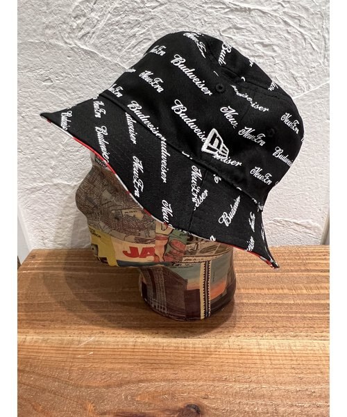 NEW ERA (ﾆｭｰｴﾗ) - BUCKET-01 BUDWEISER REVERSIBLE (ﾊﾞｹｯﾄ01