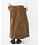 GRAMICCI (ｸﾞﾗﾐｯﾁ) CORDUROY LONG CARGO SKIRT (ｺｰﾃﾞｭﾛｲﾛﾝｸﾞｶｰｺﾞｽｶｰﾄ) G3FW-SK008