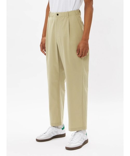 値下可 Goldwin One-Tuck Tapered Light Pants Goldwin One Tuck Tapered Light Pants Black