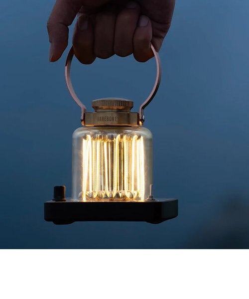 BAREBONES (ﾍﾞｱﾎﾞｰﾝｽﾞ) - BLOCK TOWER LANTERN (ﾌﾞﾛｯｸ ﾀﾜｰ ﾗﾝﾀﾝ