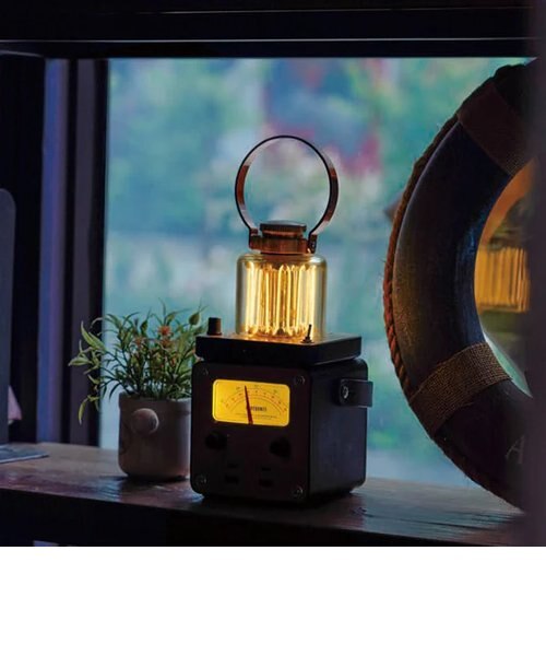 BAREBONES (ﾍﾞｱﾎﾞｰﾝｽﾞ) - BLOCK TOWER LANTERN (ﾌﾞﾛｯｸ ﾀﾜｰ ﾗﾝﾀﾝ