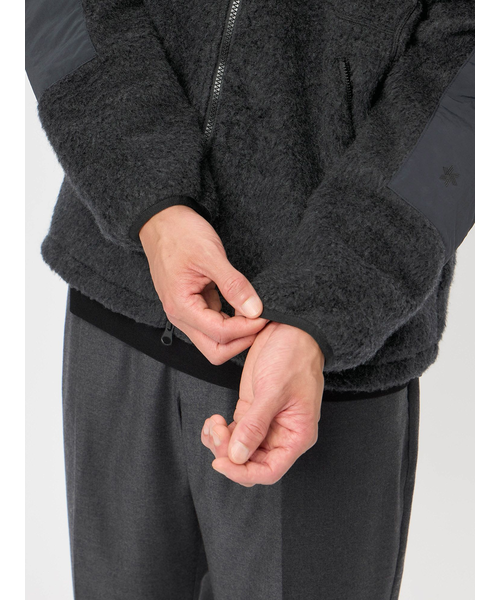 GOLDWIN (ｺﾞｰﾙﾄﾞｳｨﾝ) - WOOL BOA FULL ZIP JACKET (ｳｰﾙﾎﾞｱﾌﾙｼﾞｯﾌﾟ