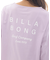 BILLABONG (ﾋﾞﾗﾎﾞﾝ) - MORFY LOGO LS BOAT NECK TEE RASH (ﾓﾙﾌｨｰﾛｺﾞﾛﾝｸﾞｽﾘｰﾌﾞﾎﾞｰﾄﾈｯｸﾗｯｼｭﾃｨｰｼｬﾂ) BF013-856 ﾚﾃﾞｨｰｽ