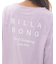 BILLABONG (ﾋﾞﾗﾎﾞﾝ) - MORFY LOGO LS BOAT NECK TEE RASH (ﾓﾙﾌｨｰﾛｺﾞﾛﾝｸﾞｽﾘｰﾌﾞﾎﾞｰﾄﾈｯｸﾗｯｼｭﾃｨｰｼｬﾂ) BF013-856 ﾚﾃﾞｨｰｽ
