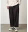 Gramicci (ｸﾞﾗﾐﾁ) - WOOL LIKE WIDE TAPERED PANT (ｳｰﾙﾗｲｸﾜｲﾄﾞﾃｰﾊﾟｰﾄﾞﾊﾟﾝﾂ) GMP5-FJP003