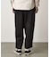 Gramicci (ｸﾞﾗﾐﾁ) - WOOL LIKE WIDE TAPERED PANT (ｳｰﾙﾗｲｸﾜｲﾄﾞﾃｰﾊﾟｰﾄﾞﾊﾟﾝﾂ) GMP5-FJP003