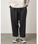 Gramicci (ｸﾞﾗﾐﾁ) - WOOL LIKE WIDE TAPERED PANT (ｳｰﾙﾗｲｸﾜｲﾄﾞﾃｰﾊﾟｰﾄﾞﾊﾟﾝﾂ) GMP5-FJP003