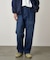 Gramicci (ｸﾞﾗﾐﾁ) - STRETCH DENIM LOOSE TAPERED RIDGE PANT (ｽﾄﾚｯﾁﾃﾞﾆﾑﾙｰｽﾞﾃｰﾊﾟｰﾄﾞﾘｯﾁﾞﾊﾟﾝﾂ) G5SU-P083