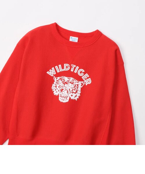 CHAMPION (ﾁｬﾝﾋﾟｵﾝ) - RW CREW NECK SWEATSHIRT (ﾘﾊﾞｰｽｳｨｰﾌﾞｸﾙｰﾈｯｸ