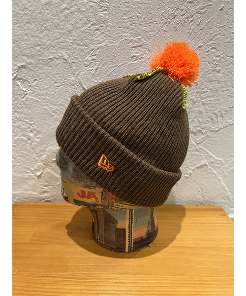 N°21 new era ポンポンニットコラボニット帽 ニューエラ ヌメロ N°21 new era ポンポンニットコラボニット帽 ニューエラ ヌメロ