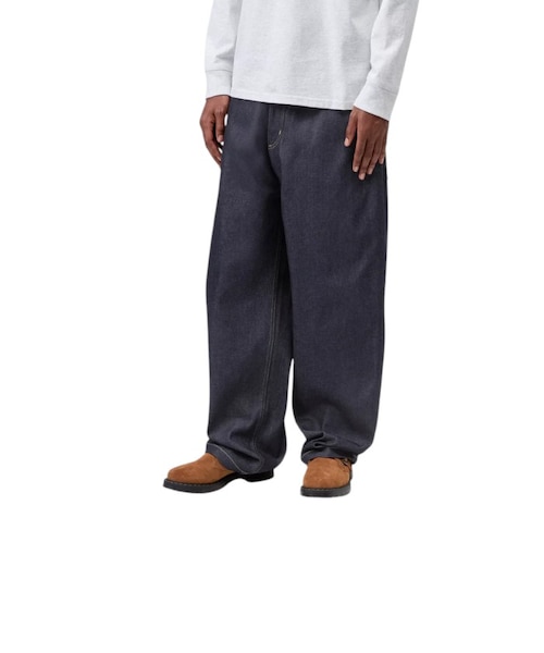CARHARTT (ｶｰﾊｰﾄ) - BRANDON PANT (ﾌﾞﾗﾝﾄﾞﾝﾊﾟﾝﾂ) Blue(rigid) I035893