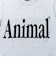 STUDIO ANIMALS (ｽﾀｼﾞｵｱﾆﾏﾙｽﾞ) - ANIMALS LETTER T-SHIRT SOLID PRINT WA0001-T26S