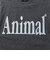 STUDIO ANIMALS (ｽﾀｼﾞｵｱﾆﾏﾙｽﾞ) - ANIMALS LETTER T-SHIRT SOLID PRINT WA0001-T26S