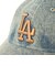 NEW ERA (ﾆｭｰｴﾗ) - 9TWENTY OVER DYE DENIM LA (920 ｵｰﾊﾞｰ ﾀﾞｲ ﾃﾞﾆﾑ ﾛｻﾝｾﾞﾙｽ･ﾄﾞｼﾞｬｰｽ)