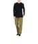 HANES (ヘインズ) - T-SHIRTS KURO クルーネックロングスリーブTシャツ HM4-D202