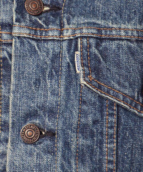 orSlow IMA:ZINE別注 カットオフ デニムジャケット orSlow [オアスロウ] 別注 TYPE1 40Sプリーツフロントデニム