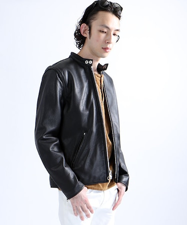 VANSON/バンソン 別注シングルライダースジャケット 30th ANNIVERSARY 