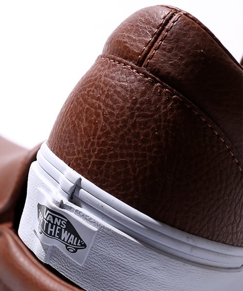 VANS/バンズ EXCLUSIVE CLASSIC SLIP-ON LEATHER クラシックレザー