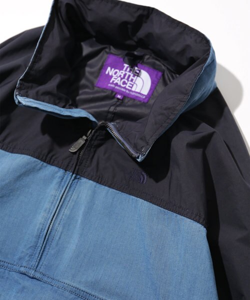 THE NORTH FACE PURPLE LABELIndigo Mountain Wind Pullover/NP2008N THE NORTH FACE PURPLE LABELIndigo Mountain Wind Pullover/NP2008N