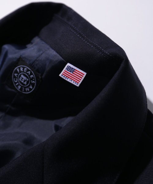 FREAK'S AMERICA/フリークスアメリカ NAVY DOUBLE BLAZER USA/ネイビー