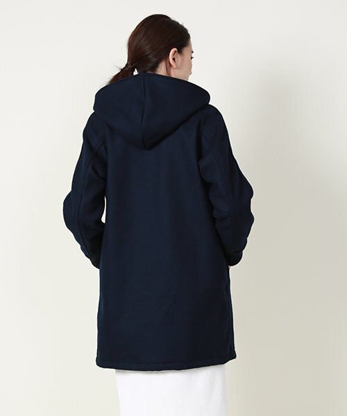 skookumフード付きロング SKOOKUM/スクーカム別注 HOODED LONG COAT /フーデットロングコート