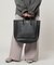 EMBOSSED LEATHER TOTE M/エンボスレザートートバッグ