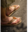 WEB限定 ISLAND SLIPPER/アイランドスリッパ 別注 レオパード トングサンダル/ビーチサンダル