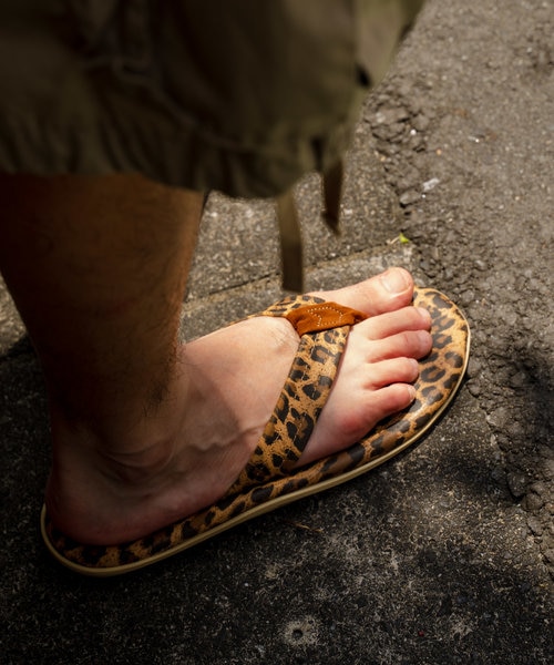 WEB限定 ISLAND SLIPPER/アイランドスリッパ 別注 レオパード