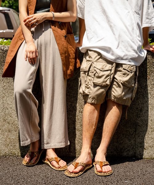 アイランドスリッパ　サイズ8 26cm レオパード　レオパルド WEB限定 ISLAND SLIPPER/アイランドスリッパ 別注 レオパード