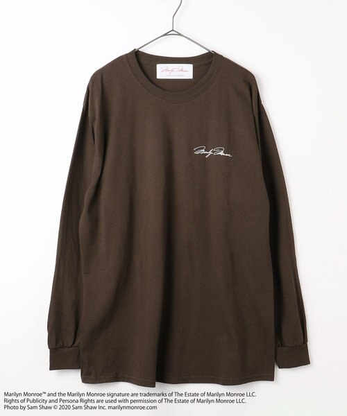 LONG SLEEVE TEE Marilyn Monroe2/ロングスリーブTシャツ