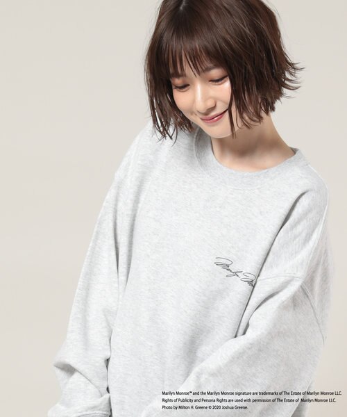 Marilyn Monroe SWEAT CREW NECK/マリリン・モンロー スウェット
