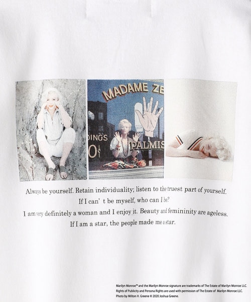 Marilyn Monroe SWEAT CREW NECK/マリリン・モンロー スウェットクルー