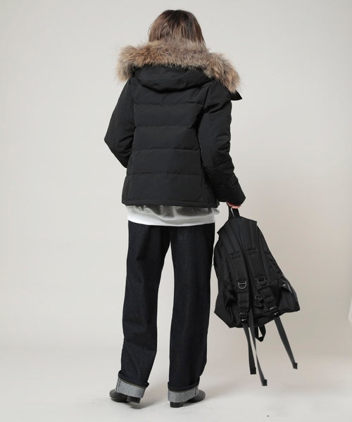 Danton/ダントン Down Tussah Short/ファー付きショートダウン