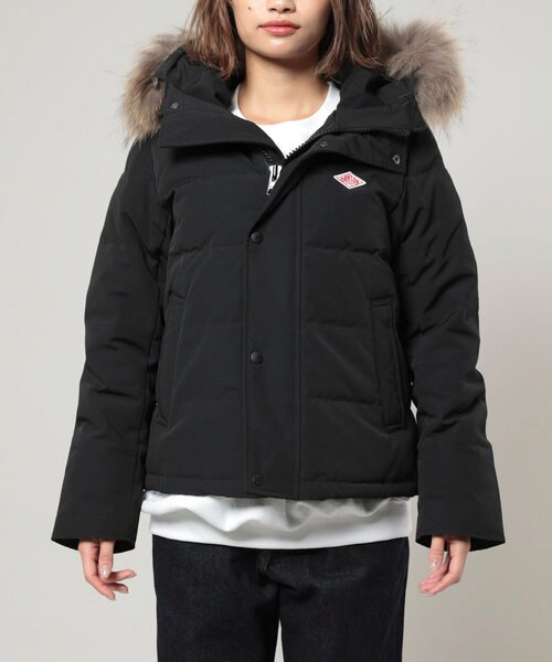 Danton/ダントン Down Tussah Short/ファー付きショートダウンコート