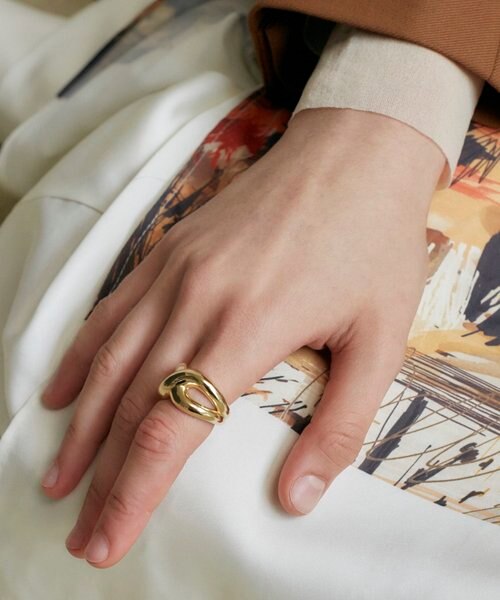 S_S.IL/エスシル Twist Bold gold ring/ツイストゴールドリング