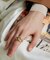 S_S.IL/エスシル　Twist Bold gold ring/ツイストゴールドリング