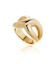 S_S.IL/エスシル　Twist Bold gold ring/ツイストゴールドリング