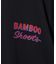 WEB限定 BAMBOO SHOOTS/バンブーシュート 別注 OUTSIDE バックプリントTシャツ