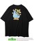 WEB限定 SESAME STREET/セサミストリート 別注 クッキーモンスター バックプリントTシャツ