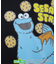 WEB限定 SESAME STREET/セサミストリート 別注 クッキーモンスター バックプリントTシャツ